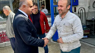 Alar, Alaca’da Esnafla Buluştu
