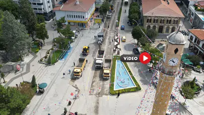 Gazi Caddesi Yenileniyor
