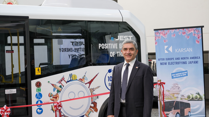 Karsan 10 bininci minibüs modeli JEST'i üretti