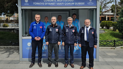 Türkiye Diyanet Vakfı, Çorum'da kurban bağış standı açtı