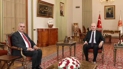 Ahlatcı’dan Numan Kurtulmuş'a Ziyaret