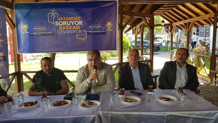 Başkan Ünlü, Vatandaşı Dinledi