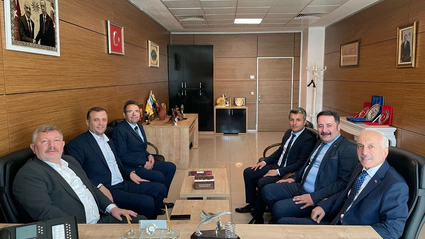 Osmancık Heyeti Zeki Gül ile Görüştü