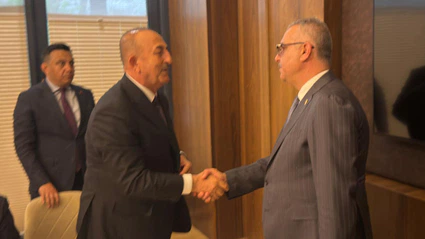 Ahlatcı'dan Çavuşoğlu'na Ziyaret