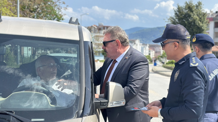 Gerze’de Trafik Haftası etkinliği düzenlendi