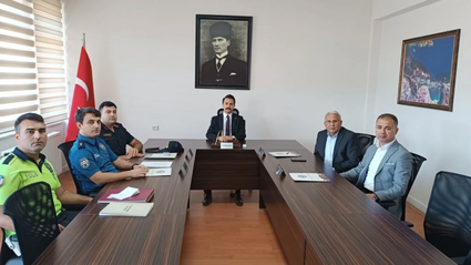 Göynücek İlçe Trafik Komisyonu Toplantısı yapıldı