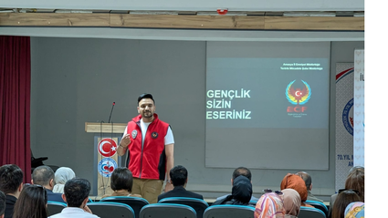 Göynücek'te "Gençlik Sizin Eseriniz" konferansı düzenlendi