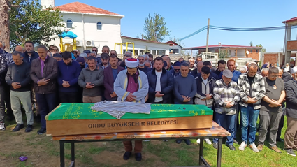Ordu'da kaybolduktan sonra cansız bedenine ulaşılan Süleyman Erdoğan toprağa verildi