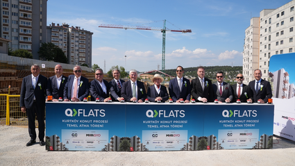 QFlats Projesi'nin temel atma töreni gerçekleştirildi