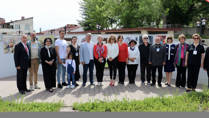 Samsun'da "Bizim Heybe'miz Uluslararası Sanat Çalıştayı ve Resim Sergisi" açıldı