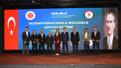 Samsun'da "Dezenformasyonla Mücadele Eğitici Eğitimi" sona erdi