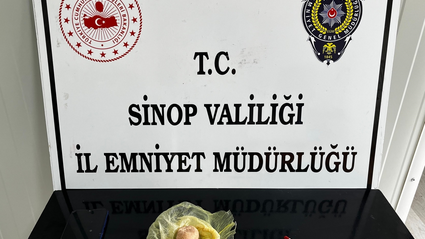 Sinop'ta uyuşturucu operasyonunda yakalanan kişi tutuklandı