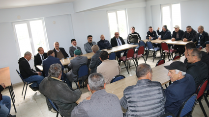 Taşova Kaymakamı Kartal’dan köy ziyaretleri