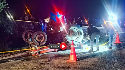 Çorum’da Traktör Devrildi, Sürücüsü Hayatını Kaybetti