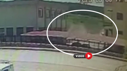 Çorum’da Un Fabrikası’ndaki Patlama Güvenlik Kamerasında