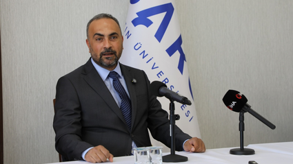 Bartın Üniversitesi Rektörü Prof. Dr. Akkaya, basın mensuplarıyla buluştu