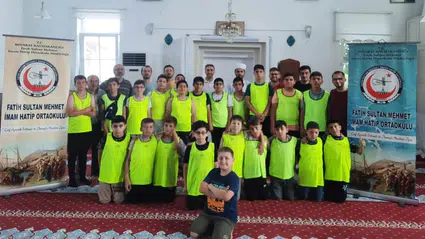 Boyabat'ta "Bisiklete Biniyorum Camiye Gidiyorum" projesi sekiz yıldır devam ediyor