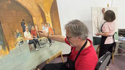 Ressamlar Çorum’u Tuvale Taşıyor