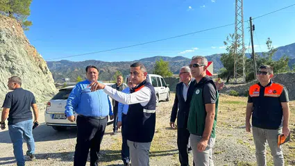 Boyabat Barajı Yolunda İyileştirme Çalışması