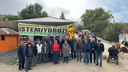 ‘Köyün Dibine Taş Ocağı Açılırsa Biz Öldük Demektir’