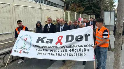 Tahtasız, Farkındalık Yürüyüşüne Katıldı
