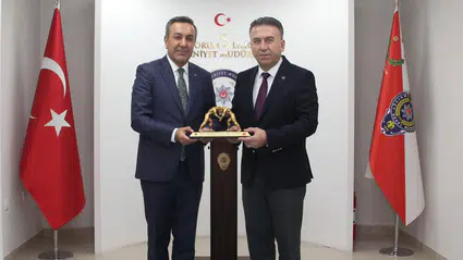 Dere’den Pehlivan’a Teşekkür Ziyareti