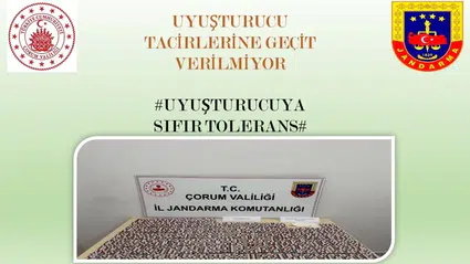 Sungurlu’da Dev Uyuşturucu Operasyonu
