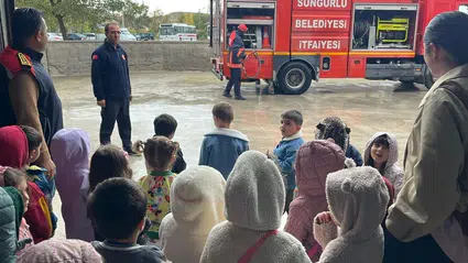 Miniklere İtfaiyecilik Eğitimi