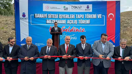 Sanayi Esnafı Tapularına Kavuştu