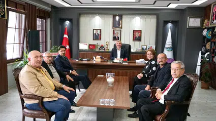 Gelgör, CHP’nin Yeni İlçe Başkanı Arslan’ı Ağırladı