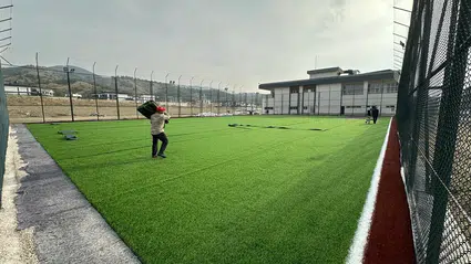 Osmancık’ta Sahası İnşaatında Sona Gelindi