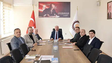 OSB Yönetimi Toplandı