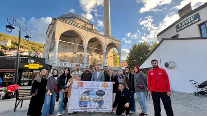 Çorumlu Gençler Kosova'da Tarihi Mekanları Ziyaret Etti