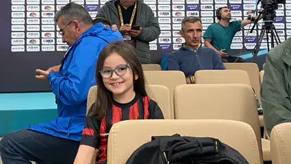 Çağdaş Çavuş’u Salonda Kızı da İzledi