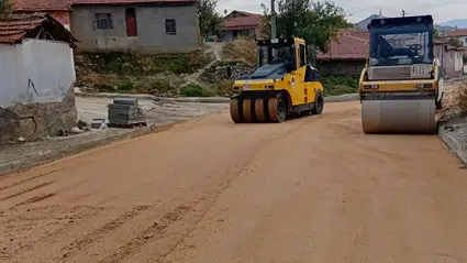 Turan Mahallesi Asfalta Kavuşuyor