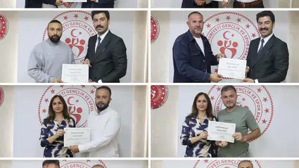 Gençlik ve Spor’dan Tesis Amirlerine Teşekkür Belgesi