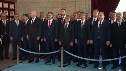 Ahlatcı, Erdoğan ile Anıtkabir'de