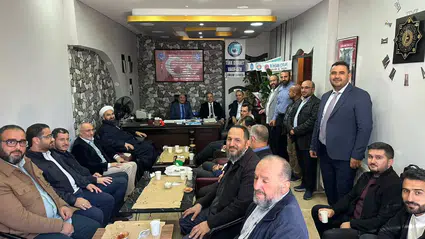 Tahtasız’dan Diyanet Vakfına Ziyaret