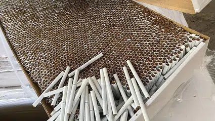Yozgat’ta 103 bin makaron ele geçirildi