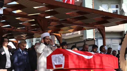 Polis Memuru Son Yolculuğuna Uğurlandı