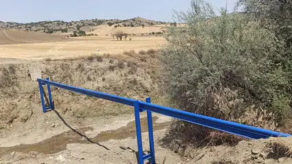 50 Hektar Arazi Suya Kavuştu