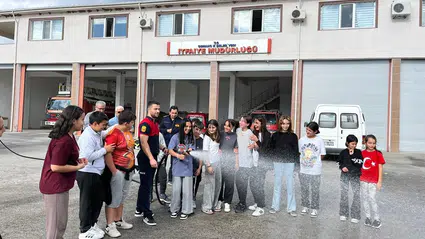 Öğrenciler İtfaiyecilik Mesleğini Deneyimledi