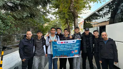 Çorumlu Meslek Liseliler Staj İçin Almanya'da