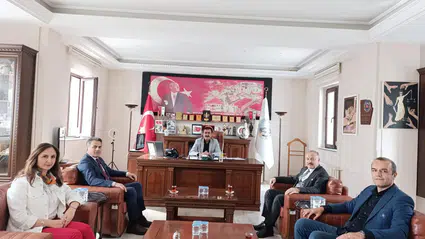 Gençlik Spor Heyetinden Mecitözü Belediye Başkanı Aylar’a Ziyaret