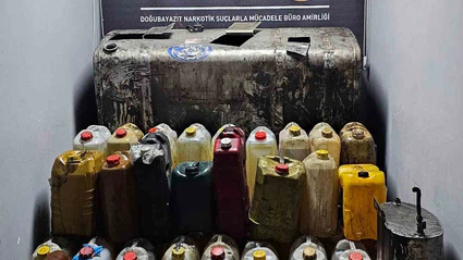 Ağrı’da tırlarda 761 kilo metamfetamin ele geçirildi