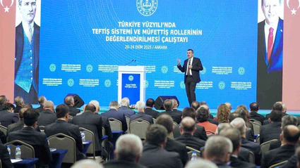 Bakan Tekin: "Eğitim kalitesinin sürekli iyileştirilmesine imkan veren bir teftiş sisteminin yapılandırılmasını kıymetli buluyoruz"