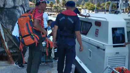Doğa yürüyüşü sırasında fenalaştı