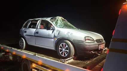 Keşan’da otomobil takla attı: 2 yaralı