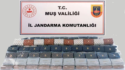 Muş’ta 1 milyon 220 bin liralık sahte cüzdan ele geçirildi