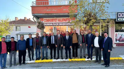 Tahtasız, CHP Dodurga’nın Yeni Binasını Ziyaret Etti